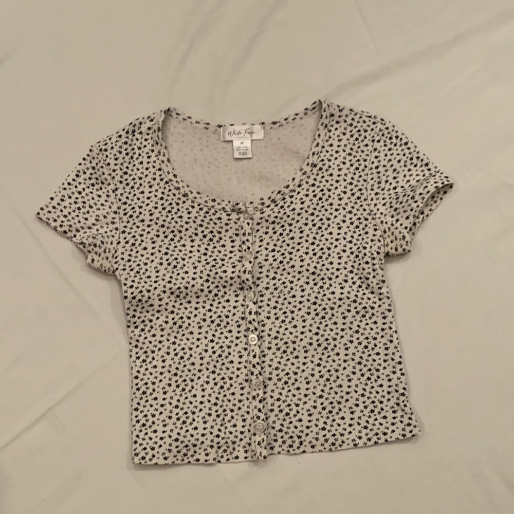Girls short sleeve top size med